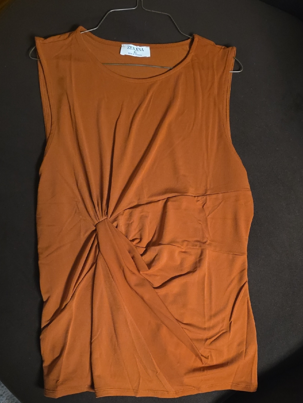 Zenana Almond Top